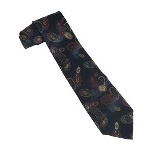 Robert‎ Talbott Tie Multicolor Geometric Pattern Silk Classic Mens Formal